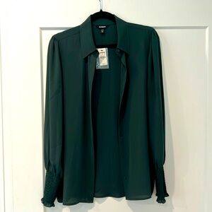 NWT Green Express blouse